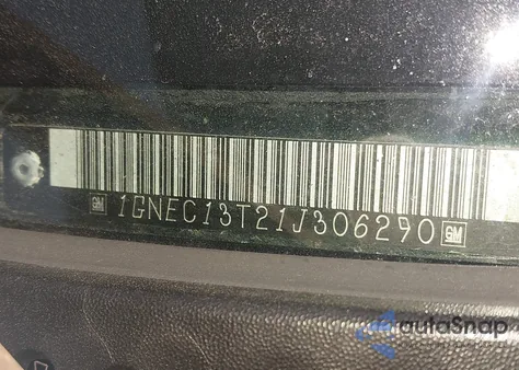 2001 Chevrolet Tahoe Ls из США, поврежденный, VIN 1GNEC13T21J306290